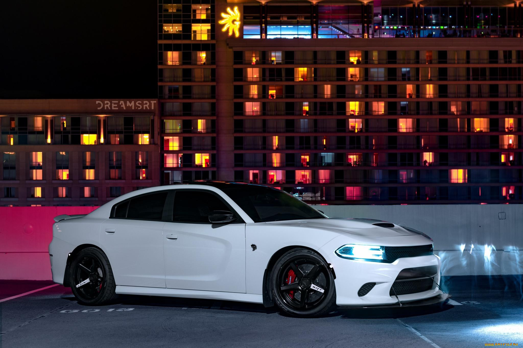 , dodge, charger, night, srt, hellcat